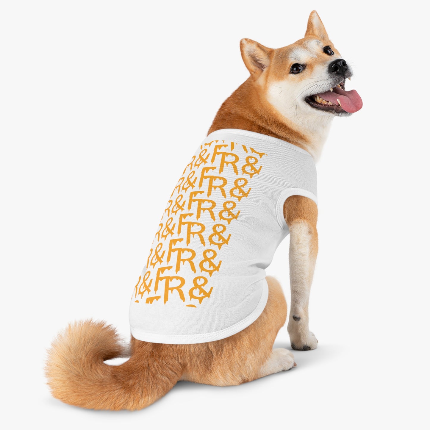 Pet Tank Top Yellow