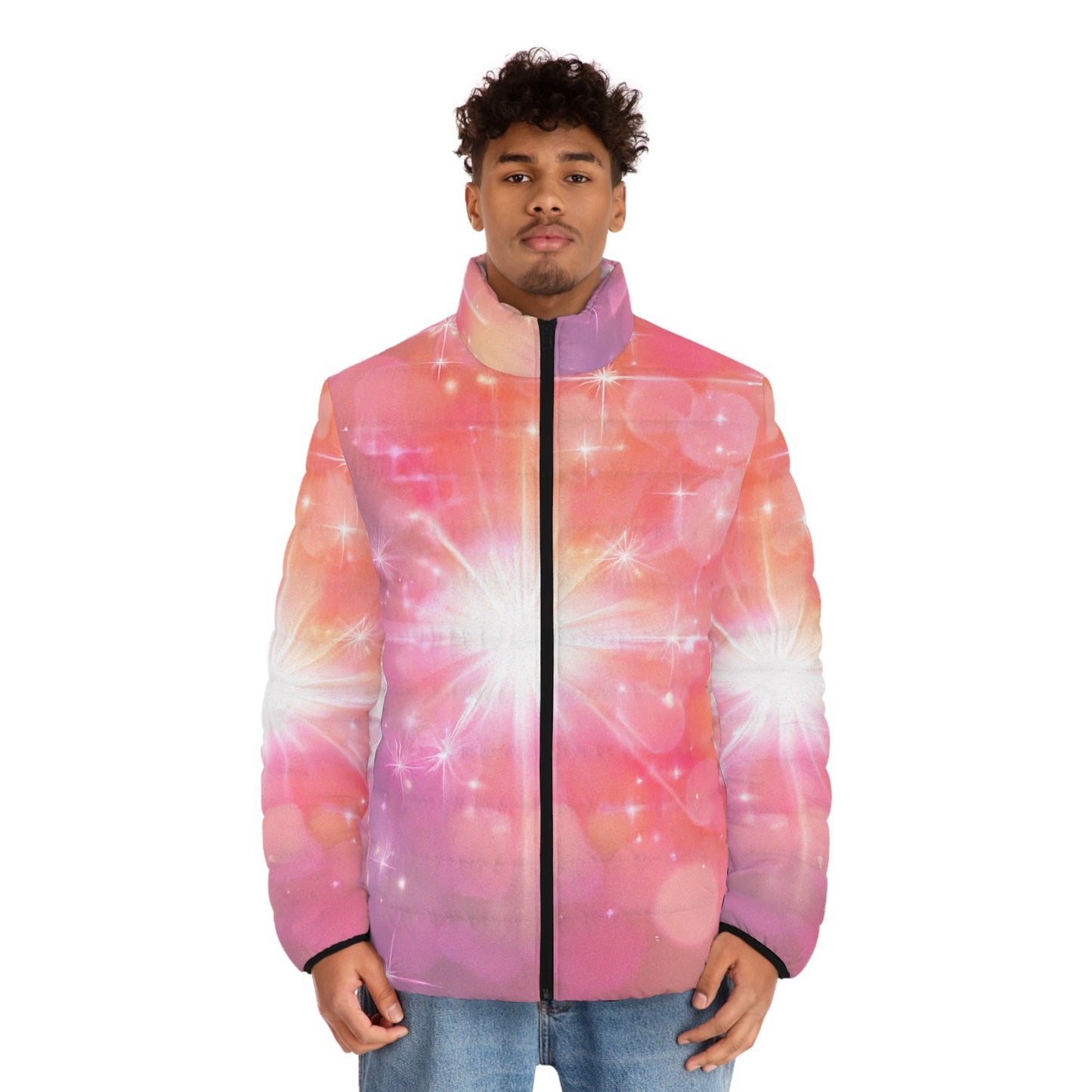 Men's Puffer Jacket (AOP)