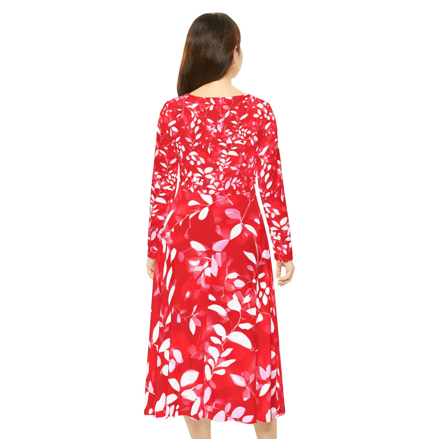 Women's Long Sleeve Dance Dress (AOP)