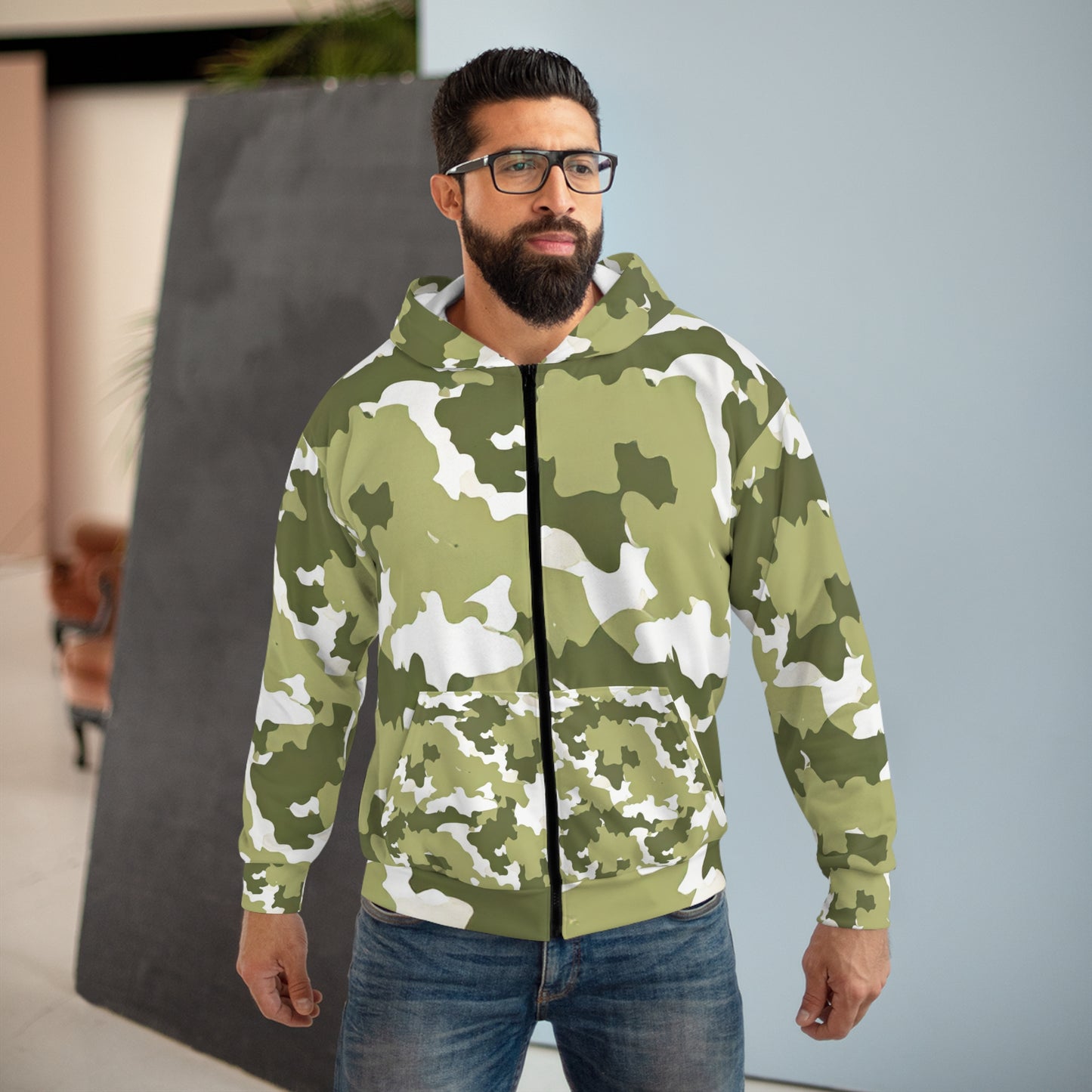 Unisex Zip Hoodie (AOP)