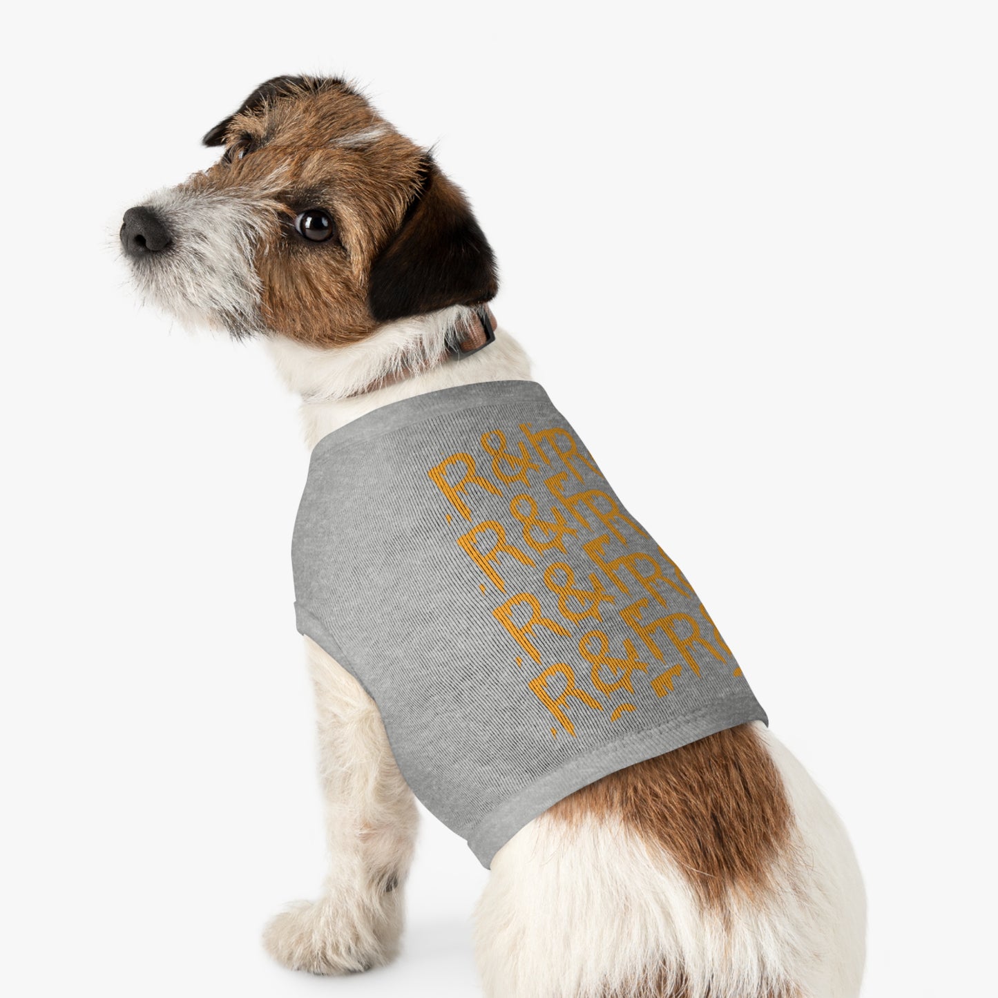 Pet Tank Top Yellow