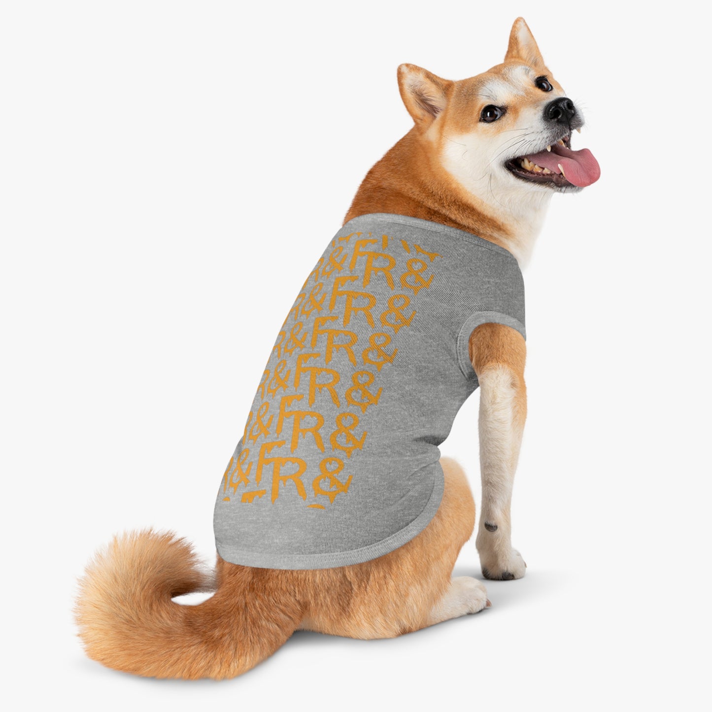 Pet Tank Top Yellow