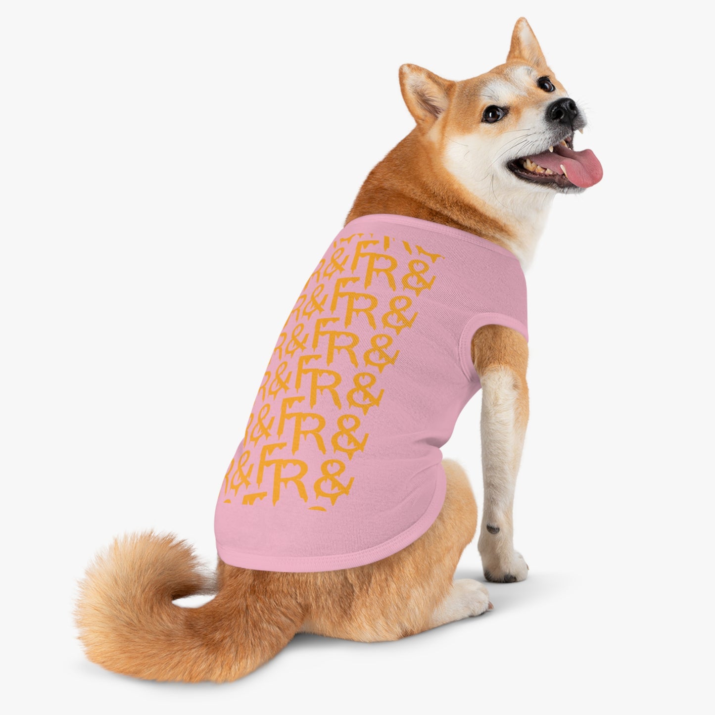 Pet Tank Top Yellow