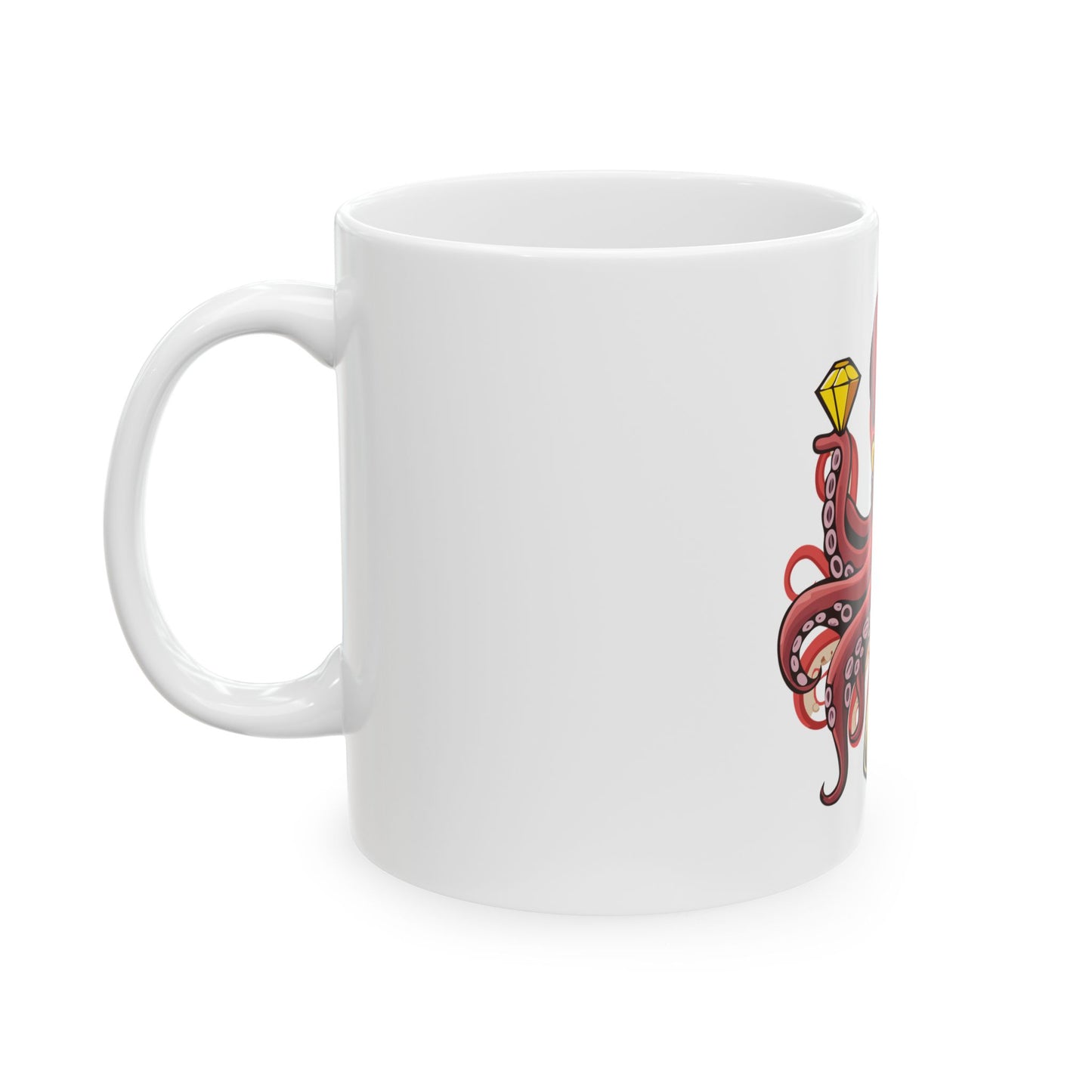 Ceramic Mug, (11oz)