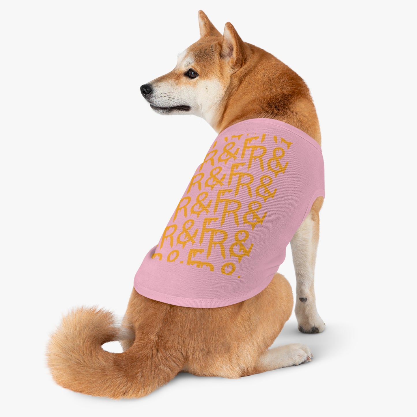 Pet Tank Top Yellow