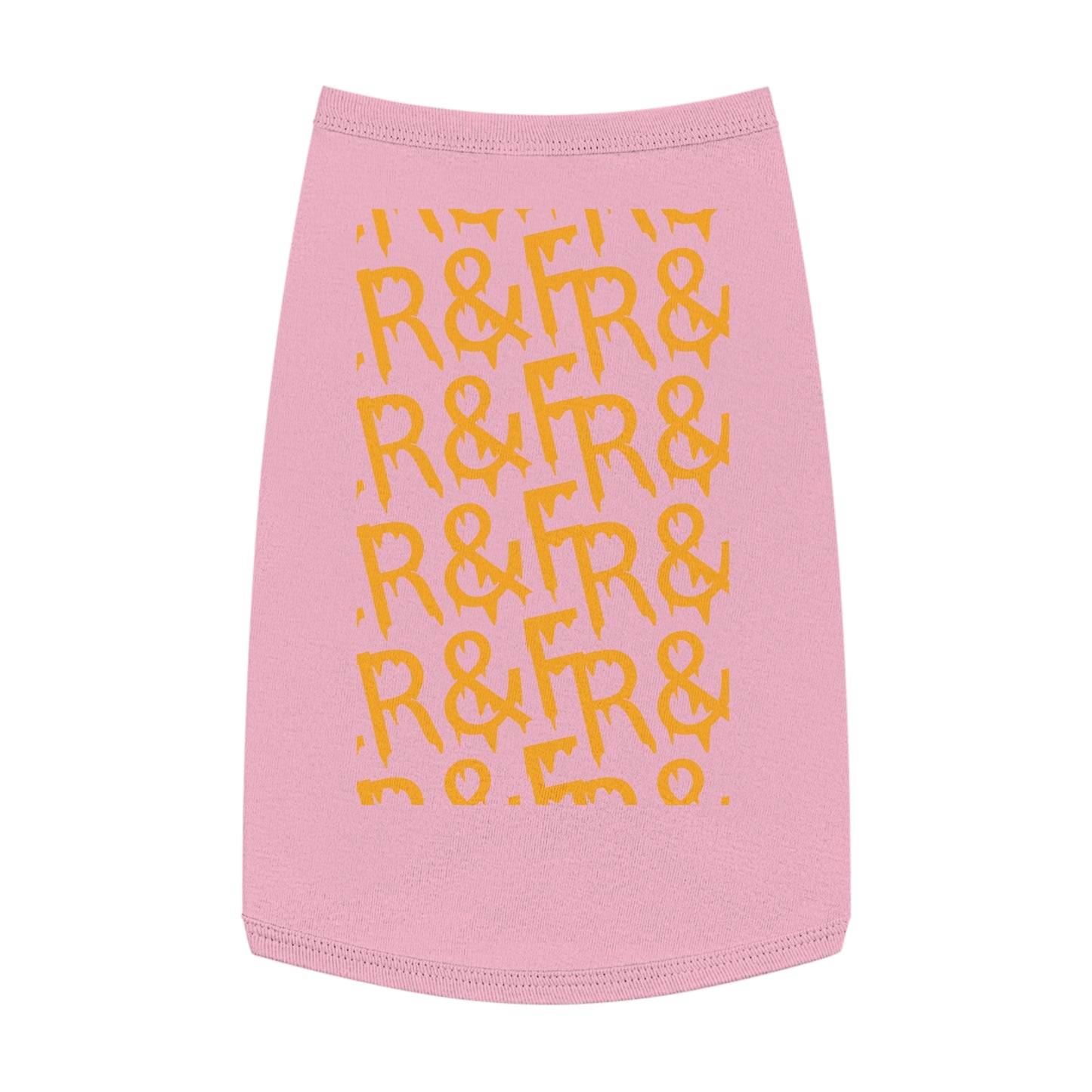 Pet Tank Top Yellow
