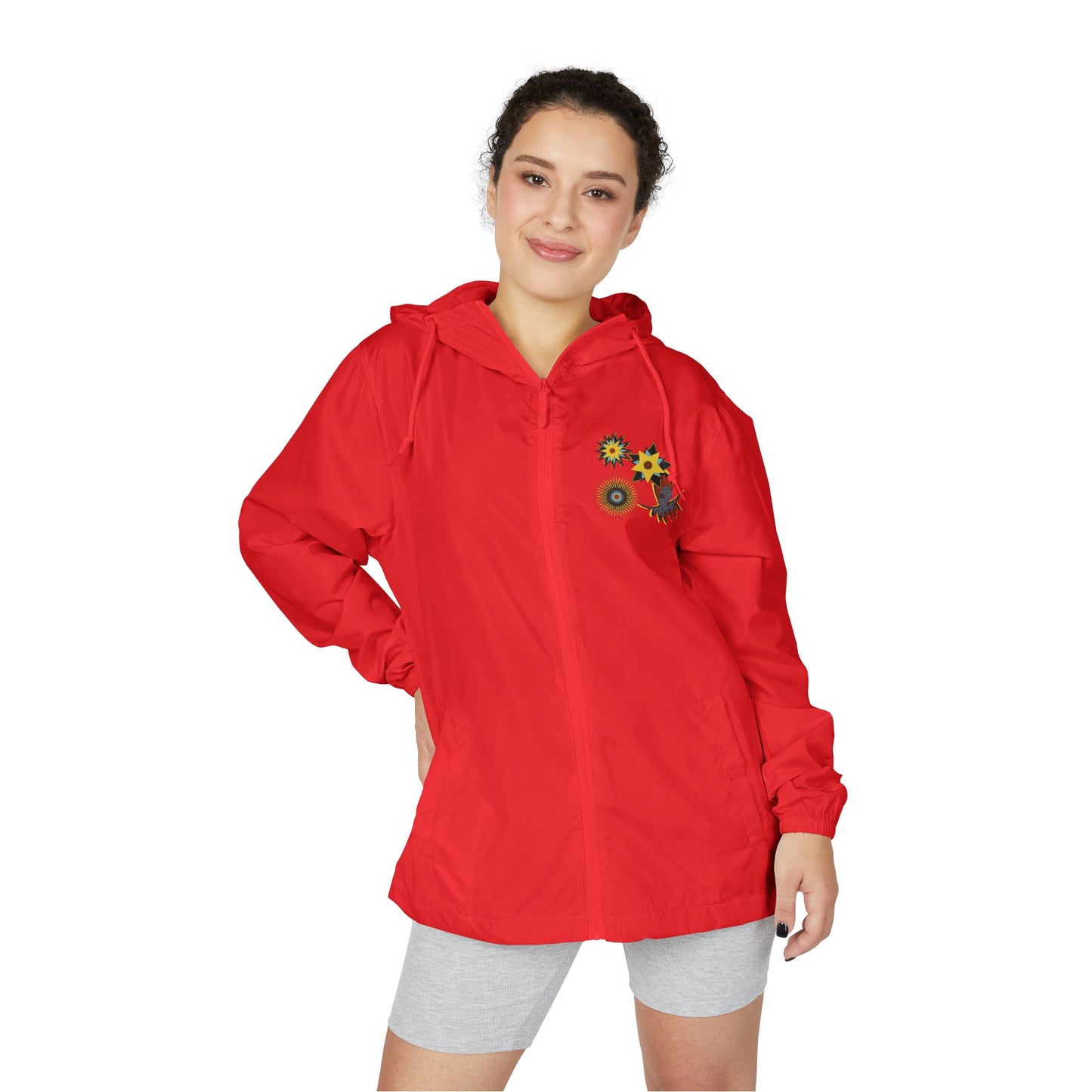 Unisex Full-Zip Windbreaker Jacket